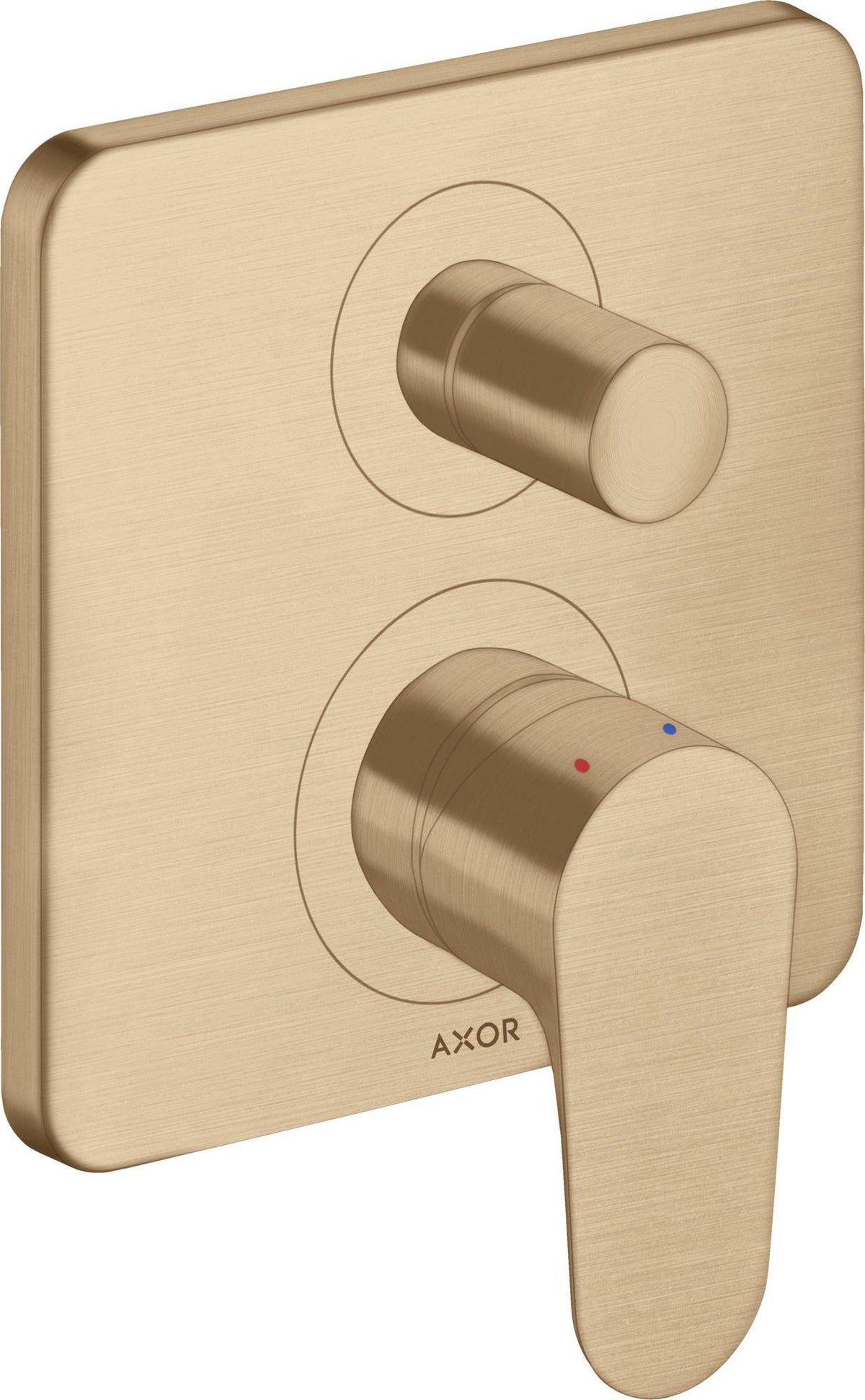 AXOR CITTERIO M UP Einhebel-Wannenmischer – Wandmontage, Chrom, mit Umsteller