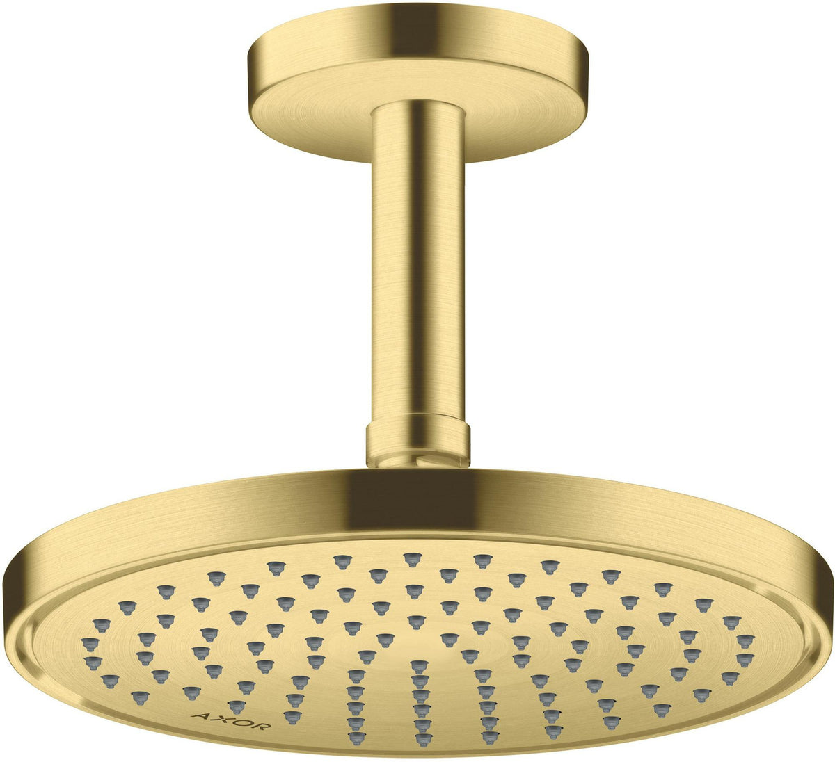 AXOR Kopfbrause 220 1jet chrom – Rain-Strahl, 220 mm, Wand- oder Deckenmontage