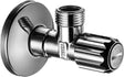 AXOR Eckventil mit Feinfilter in Chrom – Schutz für Armaturen, G 1/2 x G 3/8