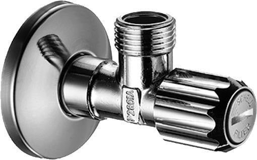 AXOR Eckventil mit Feinfilter in Chrom – Schutz für Armaturen, G 1/2 x G 3/8