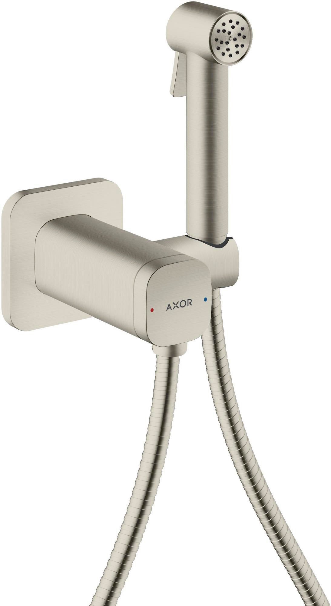 AXOR Bidette Showers Handbrause 1jet mit Brausehalter & Schlauch 1250 mm in Messing