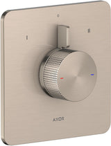 AXOR Citterio C Brausemischer UP für 2 Verbraucher, Chrom, quadratisch, thermostatisch