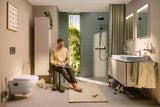 HANSGROHE Hochschrank Xilesa E 400x350mm, Türanschlag links, SoftClose, MDF MoistureProof