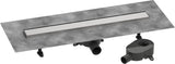 HANSGROHE RainDrain Go Duschrinne 700 mm Komplettset rückseitig befliesbar
