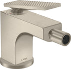 brushed nickel / HGri Rautenschliff