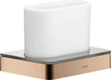 AXOR Universal Softsquare Zahnputzbecher Wandmontage Chrom von Hansgrohe