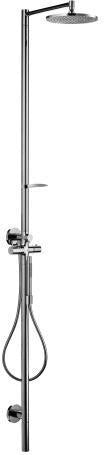 Duschsäule AXOR STARCK von HANSGROHE – Thermostat, 240 mm Kopfbrause, chrom