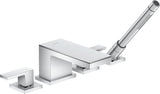 AXOR MYEDITION 4-Loch-Wannenrandarmatur ohne Platte – polished gold optic, thermostatisch