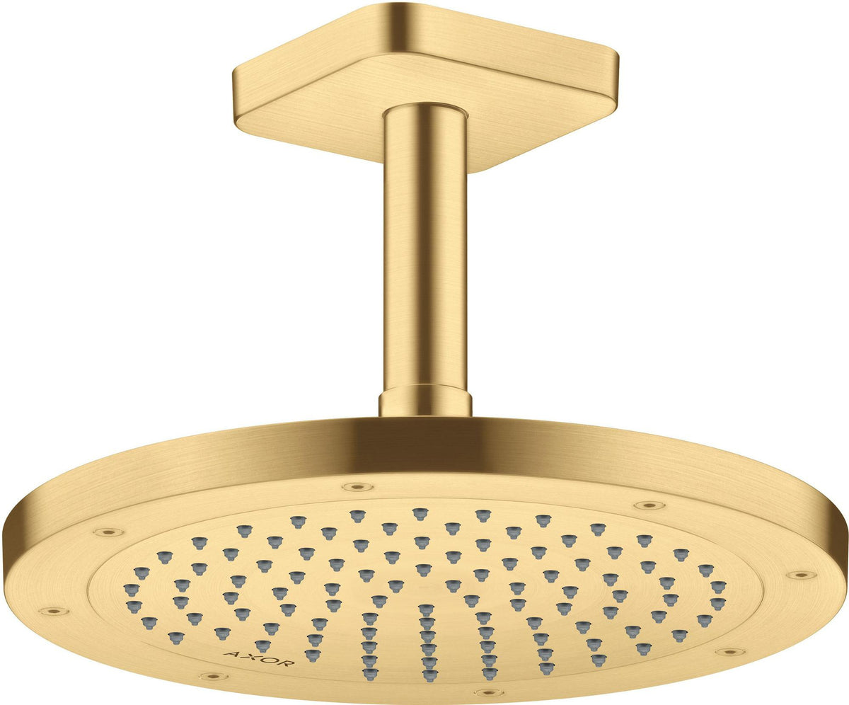 AXOR Kopfbrause 245 1jet EcoSmart Chrom – 245 mm Rain Strahl für Wand- und Deckenmontage