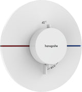 HANSGROHE ShowerSelect Comfort S Thermostat Fertigmontageset Unterputz Chrom – 1 Verbraucher, Stop-Funktion