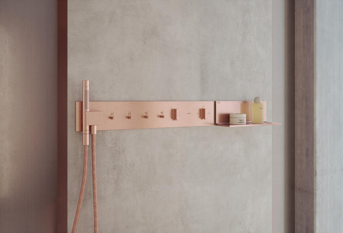 AXOR ShowerComposition Thermostatmodul 610/110 mit 4 Verbrauchern – Chrom