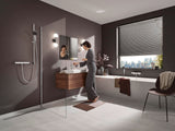 HANSGROHE RainDrain Match Duschrinne 600 mm mattschwarz höhenverstellbar
