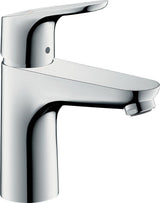 HANSGROHE Focus 100 Einhebel-Waschtischmischer DN 15 CoolStart mit Zugstangen-Ablaufgarnitur