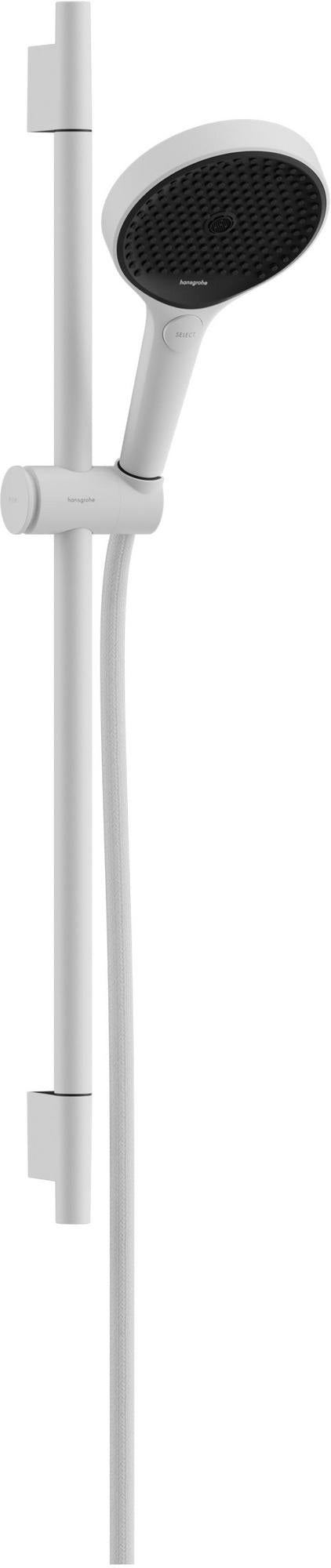 HANSGROHE Rainfinity 130 3jet Brauseset mit Unica S Puro 650mm Push Schieber, chrom
