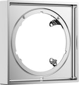 HANSGROHE Verlängerungsrosette 22 mm Chrom für ShowerSelect Comfort E – Quadratisch 170 x 170 mm