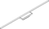 HANSGROHE RainDrain Minimalistic Duschrinne 700 mm chrom, befliesbar, Dryphon, wandangebunden