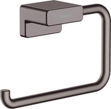 HANSGROHE AddStoris Papierrollenhalter ohne Deckel – Chrom, Wandmontage, verdeckte Befestigung