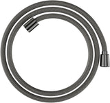 Hansgrohe Designflex Textilbrauseschlauch 160 cm Chrom – Recycled PET, Knickgeschützt, Drehwirbel