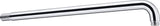 hansgrohe Brausearm 450 mm chrom – 90° Winkel, G 1/2 Anschluss, UBA-konform