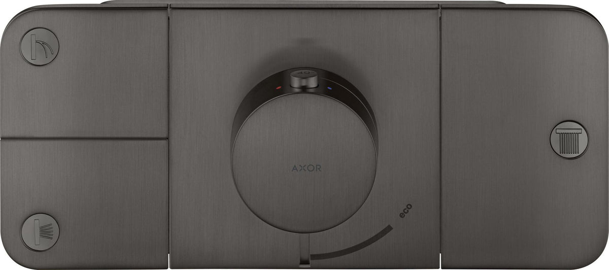 AXOR One Thermostatmodul für 3 Verbraucher – Chrom, Select-Tasten, Eco-Funktion