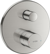 AXOR UNO Wannenmischer Aufputz Chrom – Einhebelmischer mit Umsteller und Keramikmischsystem
