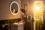 HANSGROHE Zesis S 100 Waschtisch-Einhebelmischer mit Zugstangen-Ablaufgarnitur mattschwarz – ComfortZone 100, CoolStart