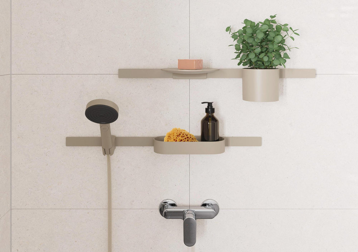 AXOR Pulsify Planet Edition 105 Handbrause mit 3 Strahlarten und Select-Taste