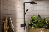 HANSGROHE Duschsystem Raindance Alive Q 2jet EcoSmart mit ShowerSelect Comfort Thermostat