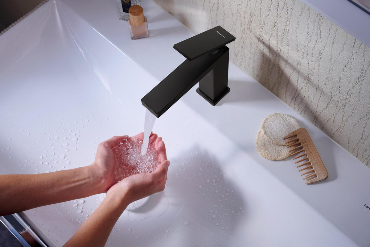 Hansgrohe Tecturis E 110 Waschtischmischer CoolStart EcoSmart+ ohne Ablaufgarnitur chrom