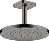AXOR Kopfbrause 245 1 Jet EcoSmart Chrom – Rain-Duschkopf für Wand- und Deckenmontage