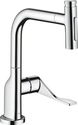 AXOR Citterio 2jet Spültischmischer 230 Select mit sBox Ausziehbrause, Chrom