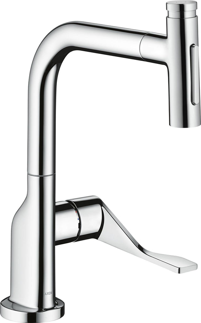 AXOR Citterio 2jet Spültischmischer 230 Select mit sBox Ausziehbrause, Chrom
