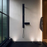 AXOR ShowerComposition Duschpaneel mit Thermostat, Kopf- und Schulterbrause Chrom