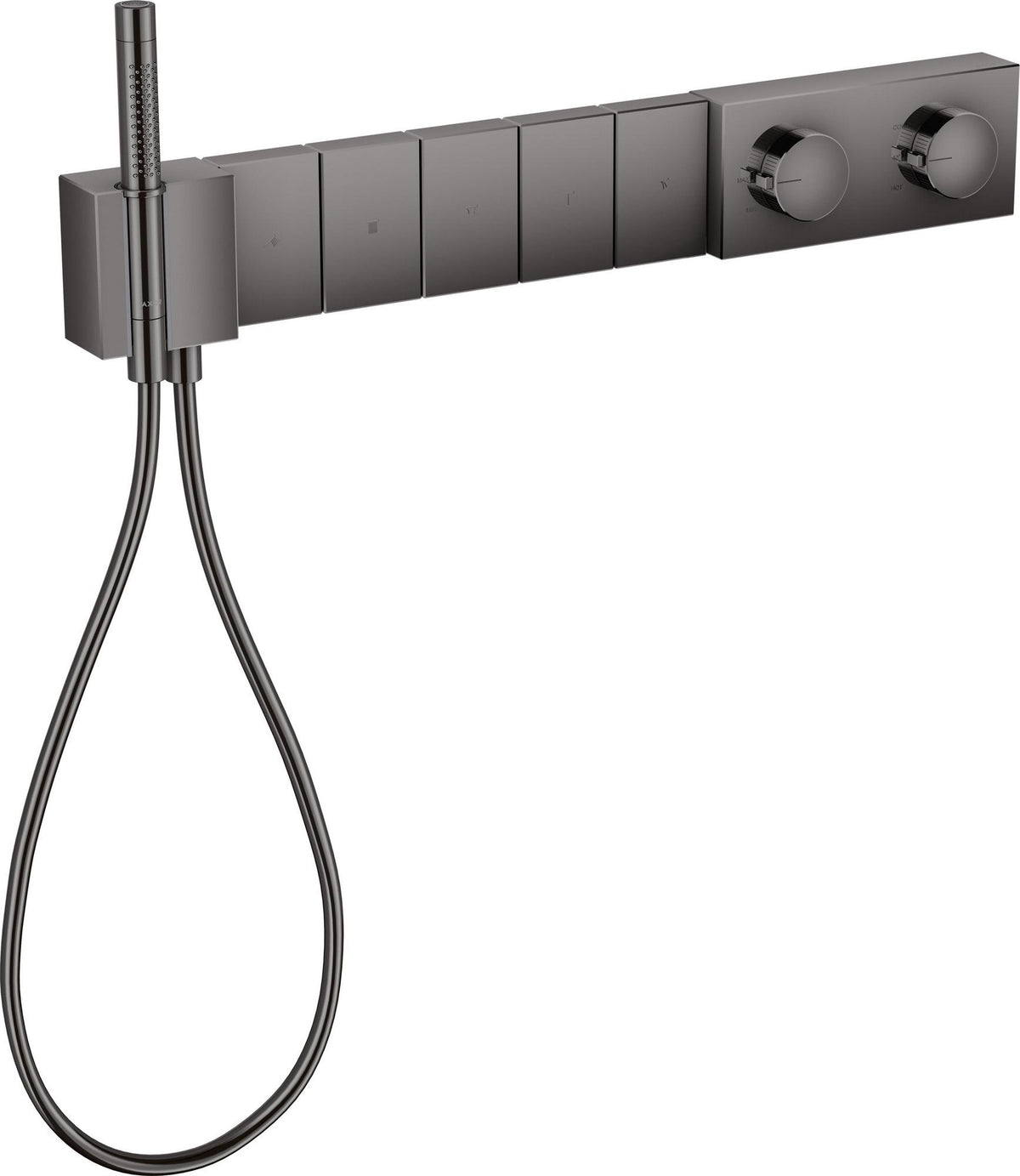AXOR Edge Thermostatmodul Unterputz Select Fertigset 5 Verbraucher Chrom – Hansgrohe
