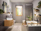 HANSGROHE Rebris E 240 Einhebel-Waschtischmischer CoolStart EcoSmart mit Zugstangen-Ablaufgarnitur chrom