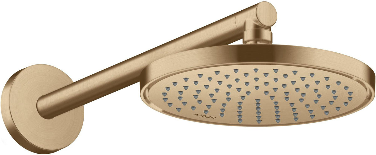 AXOR Kopfbrause 220 1jet chrom – Rain-Strahl, 220 mm, Wand- oder Deckenmontage