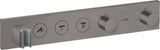 AXOR ShowerSolutions Select Thermostatmodul 530/90 Chrom – 3 Verbraucher, gleichzeitige Nutzung