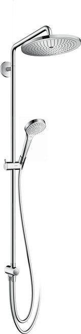 Hansgrohe Showerpipe Croma Select 280 Air 1Jet DN15 Chrom – Duschsystem mit 280 mm Kopfbrause und 3 Strahlarten