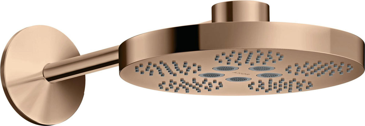 AXOR ONE 280 2jet Kopfbrause mit Brausearm, chrom – 2 Strahlarten