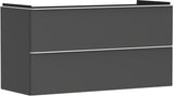 HANSGROHE Xelu Q Waschtischunterschrank 1180 mm weiß hochglanz mit 2 Schubkästen und SoftClose