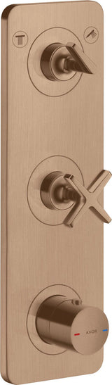 AXOR Citterio E Thermostatmodul DN20 für 2 Verbraucher – Chrom, 380x120 mm