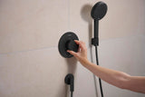 HANSGROHE Porter Fine Brausehalter – Wandhalterung aus Metall für konische Brauseschläuche