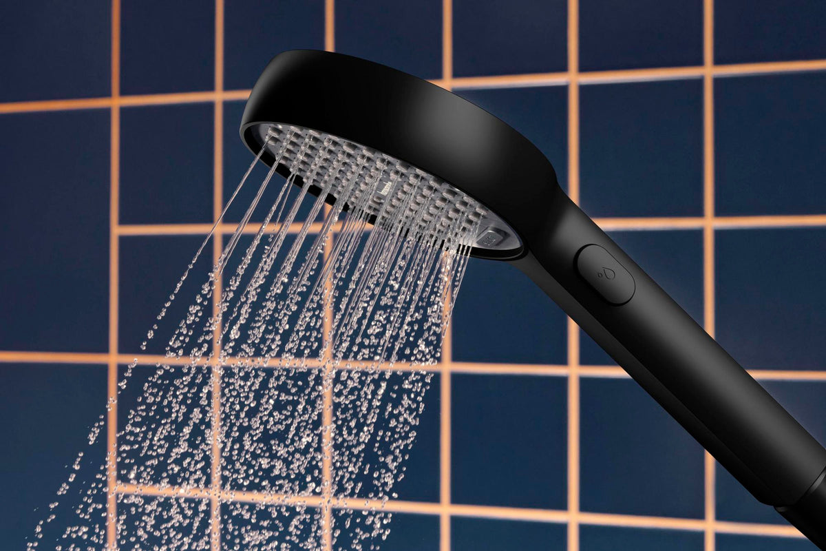 HANSGROHE Activera Select S 95 2jet EcoSmart Handbrause mit Booster, Chrom