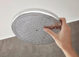 HANSGROHE Showerpipe Croma 220 Air mit Thermostat Ecostat Comfort – Chrom, DN 15