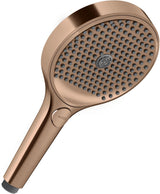 AXOR Handbrause ShowerSolutions 3jet mit 132 mm Brausekopf und Select-Taste in Messing