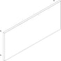 HANSGROHE Xilesa Front 680x295 SilentSystem ECHK – Ersatzfront für Badmöbel