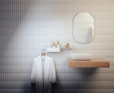 HANSGROHE WallStoris Ablagekorb tief, 250 x 71 mm, mattschwarz – Duschkorb mit Wasserablauf