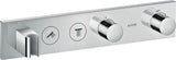 AXOR ShowerSolutions Thermostatmodul 460/90 Chrom – 2 Verbraucher, Select-Button