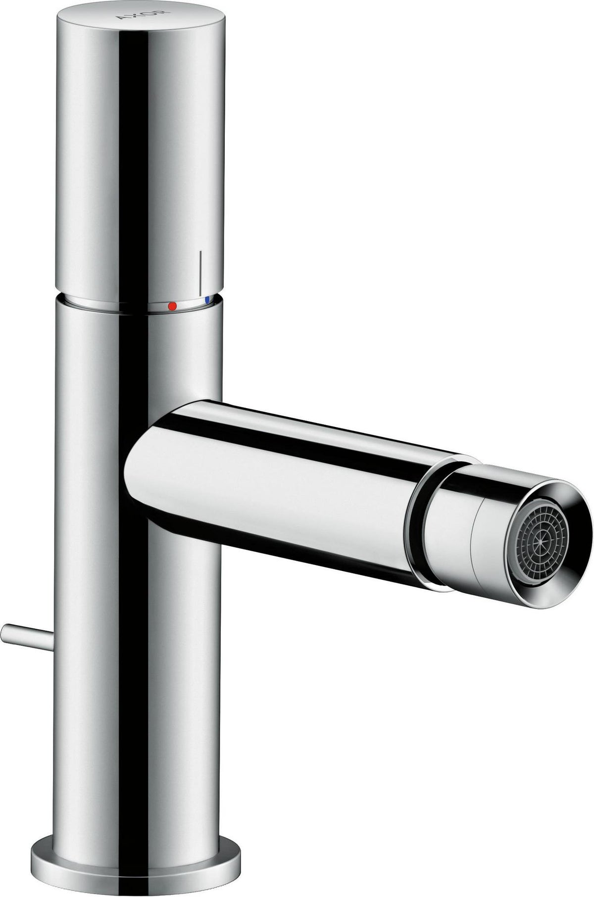 AXOR UNO Einhebel-Bidetmischer von Hansgrohe – Chrom, mit Ablaufgarnitur und Kugelgelenk-Luftsprudler