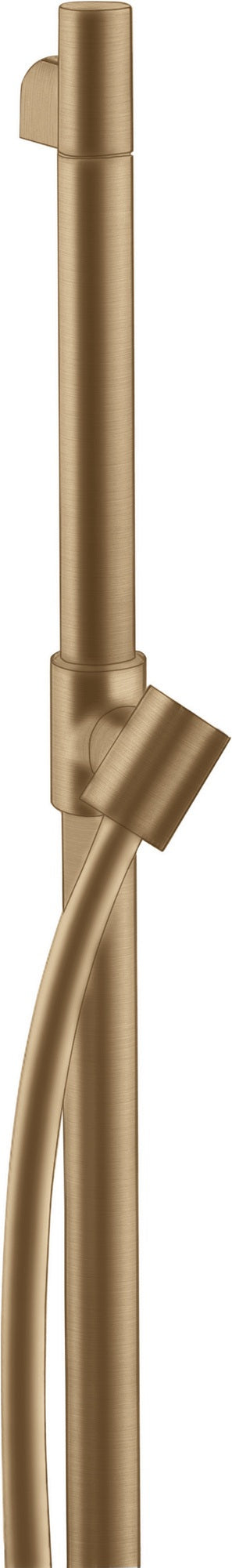 AXOR Brausestange 900 mm mit Brauseschlauch 1600 mm – Chrom, Starck Serie, verdeckte Befestigung